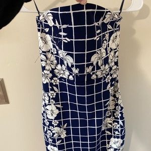 Blue Floral Dress